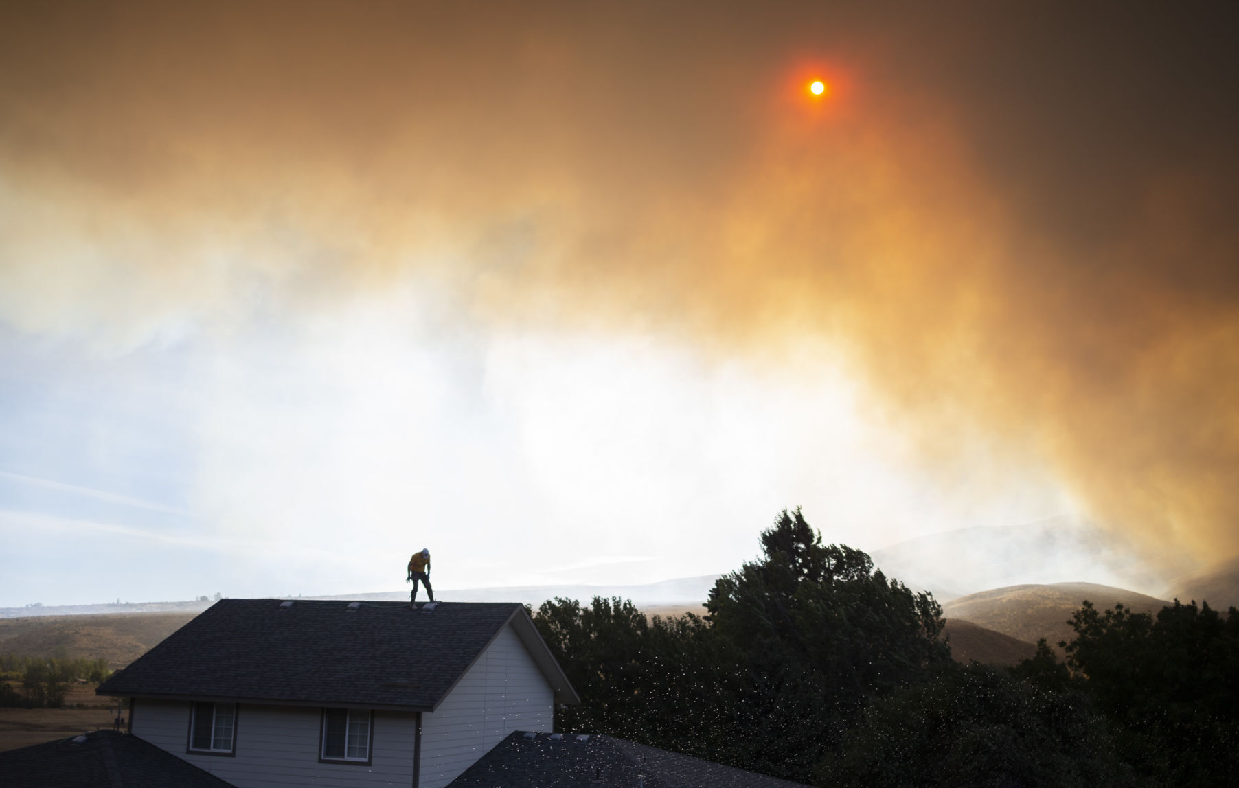 Incendio en Evans Canyon